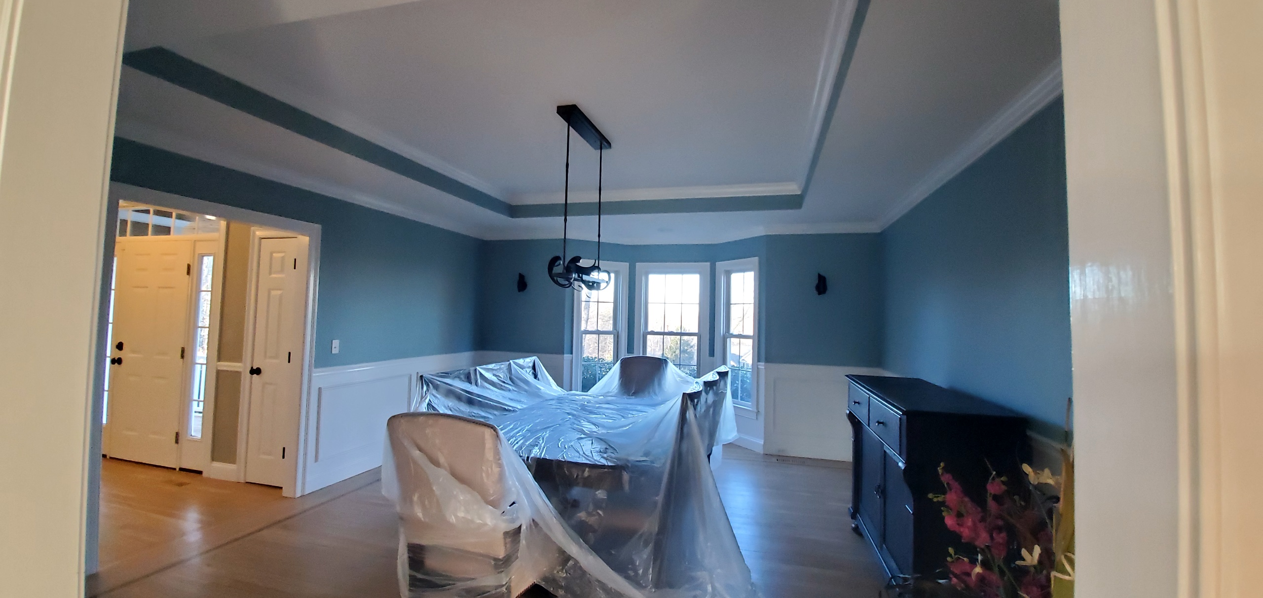 Interior painting project